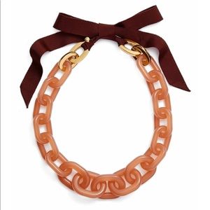 J. Crew Factory Lucite Link Necklace